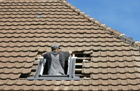 Pose de velux - Feux